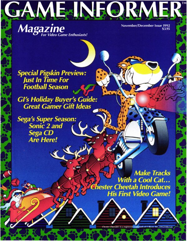 Game Informer Issue 7 (November December 1992) cover